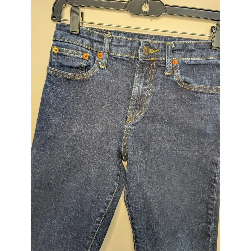 Polo Ralph Lauren Boys Bottoms, Dark Wash Slim Straight Jeans, Sz 14